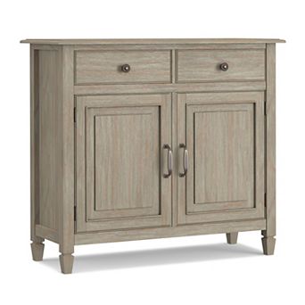 Simpli Home Connaught Traditional Entryway Storage Cabinet