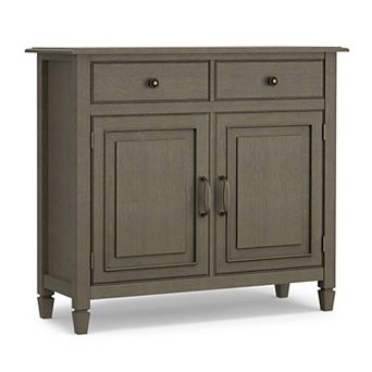 Simpli Home Connaught Traditional Entryway Storage Cabinet