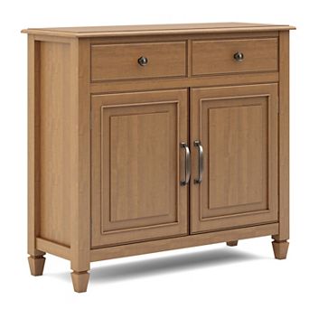 Simpli Home Connaught Traditional Entryway Storage Cabinet