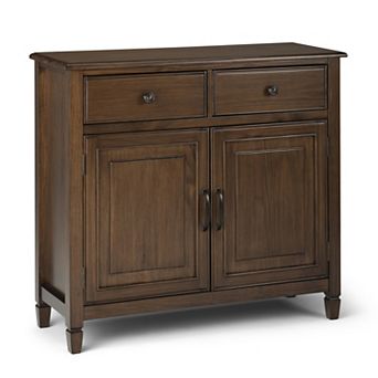 Simpli Home Connaught Traditional Entryway Storage Cabinet