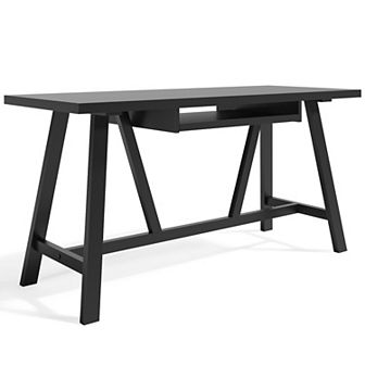 Simpli Home Dylan Modern Writing Office Desk