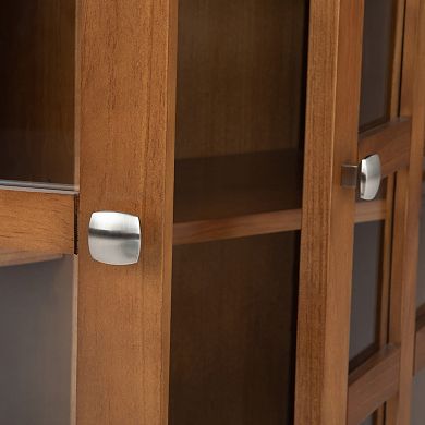 Simpli Home Acadian Rustic Entryway Storage Cabinet