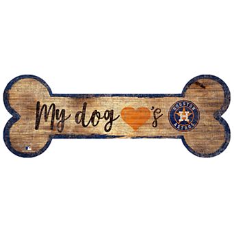 Houston Astros My Dog Bone Sign