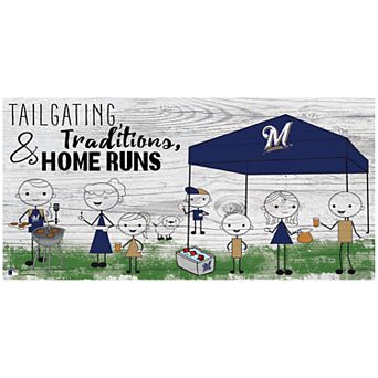 Milwaukee Brewers Tailgating, Traditions & Home Runs Sign