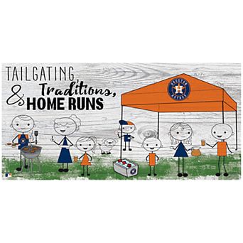 Houston Astros Tailgating, Traditions & Home Runs Sign