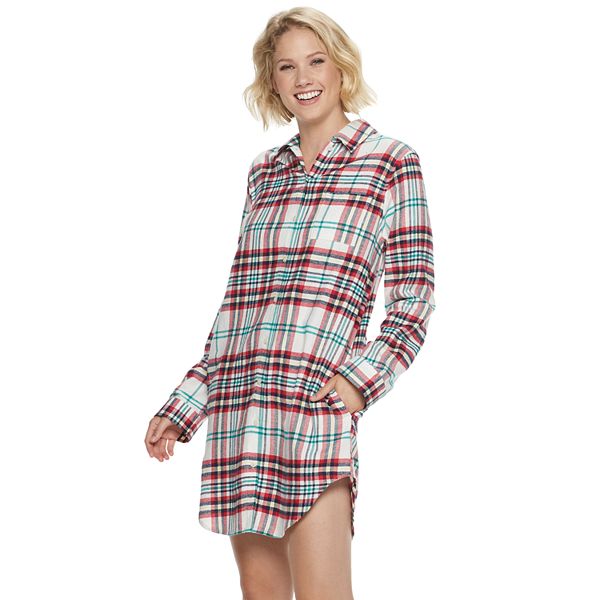Women's Sonoma Goods For Life® Flannel Sleep Shirt