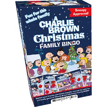 GAMAGO Charlie Brown Christmas Family BINGO