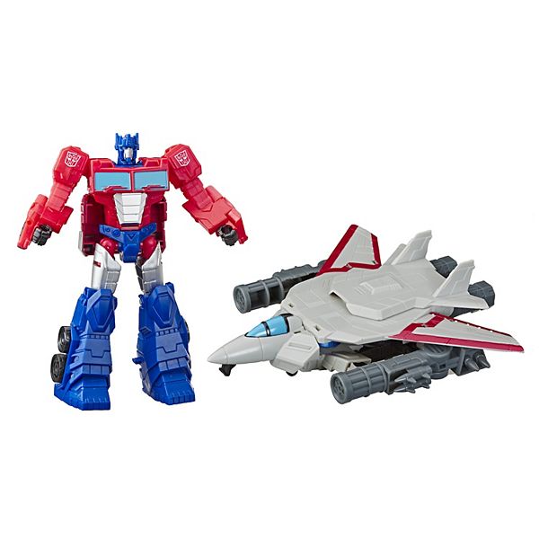 Boy S Transformers Cyberverse Spark Armor Optimus Prime Action Figure By Hasbro - roblox jailbreak swat unit transformers avengers starwars