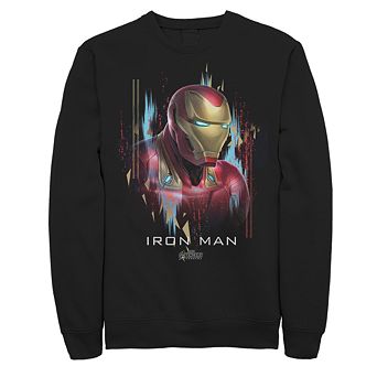 Men's Marvel Avengers Endgame Iron Man Portrait Sweatshirt