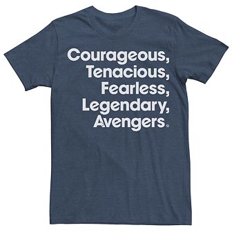 Men's Marvel Avengers Endgame List Tee