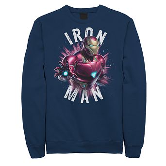 Men's Marvel Avengers Endgame Iron Man Power Portrait Sweatshirt