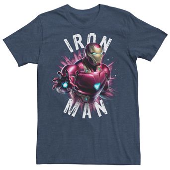Men's Marvel Avengers Endgame Iron Man Power Portrait Tee