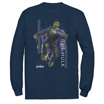 Men's Marvel Avengers Endgame Hulk Space Geometric Tee