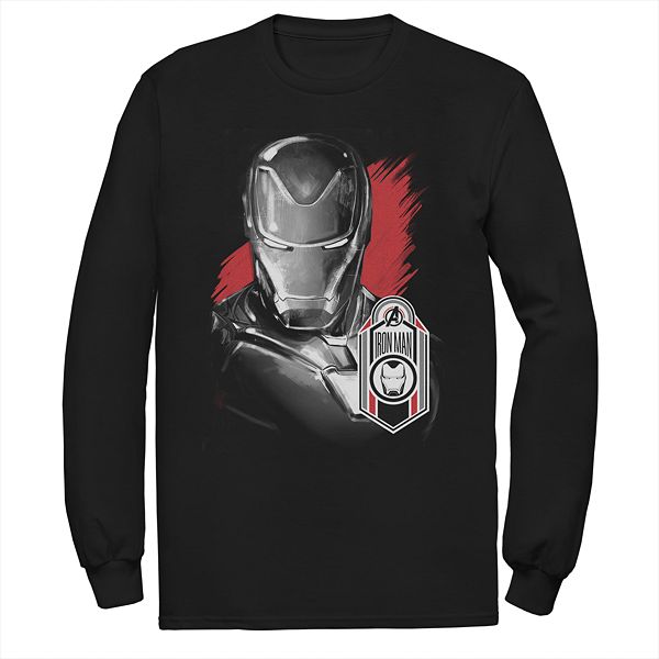 Men's Marvel Avengers Endgame Iron Man Tag Tee