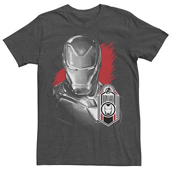 Men's Marvel Avengers Endgame Iron Man Tag Tee