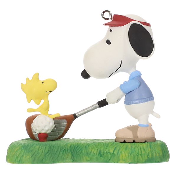 Peanuts Spotlight on Snoopy Golfer Snoopy 2019 Hallmark Keepsake Christmas  Ornament