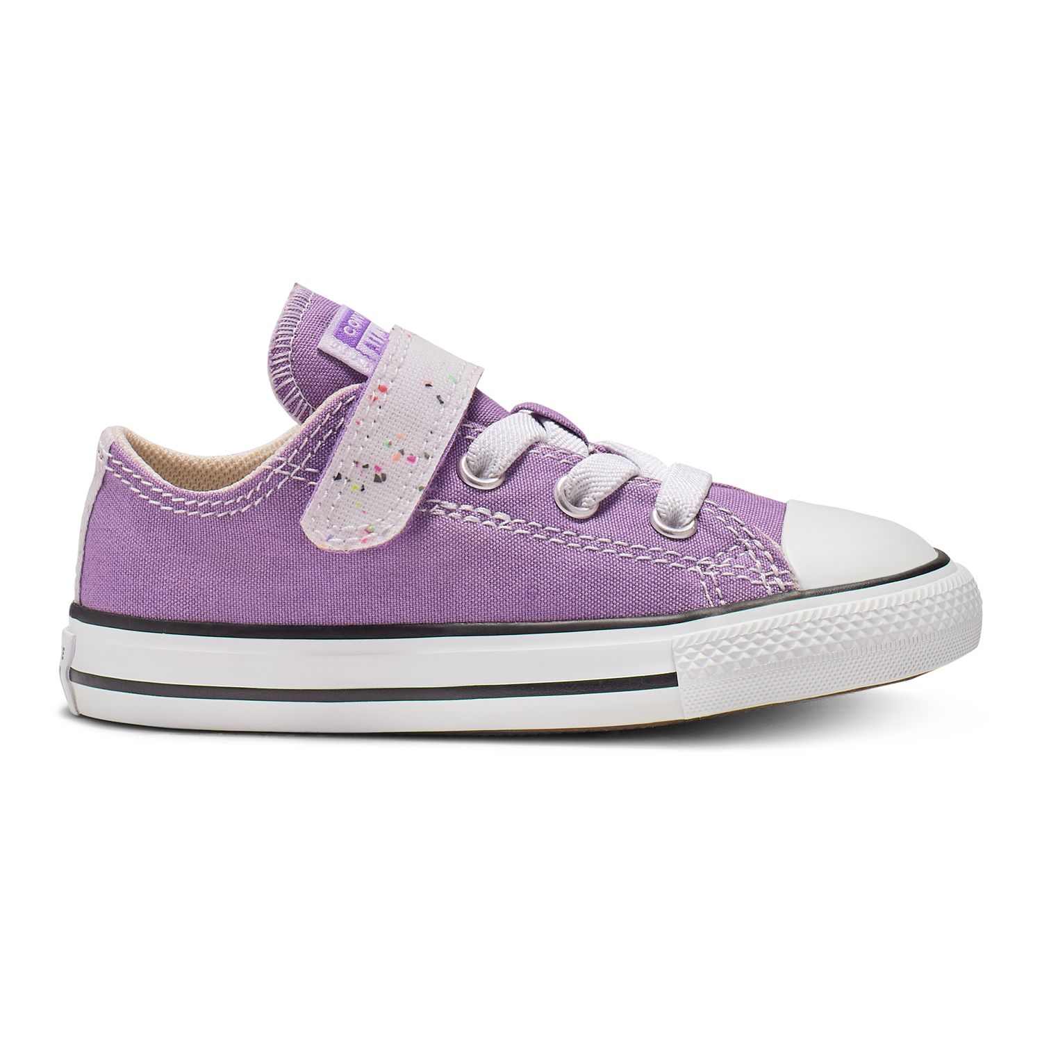 toddler purple converse velcro