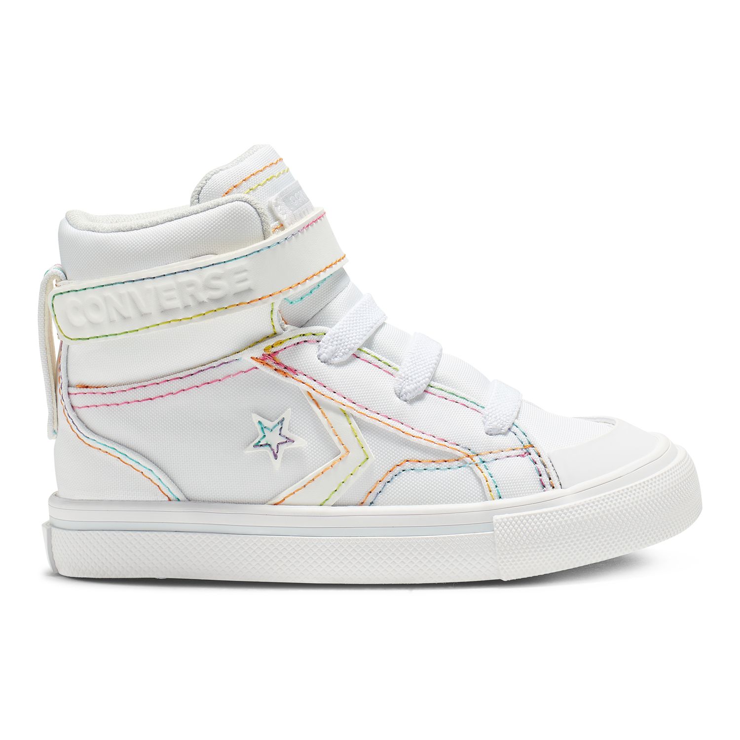 rainbow toddler converse