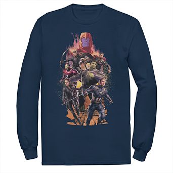 Men's Marvel Action Pose Group Shot Tee