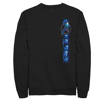 Men's Marvel Endgame Photo Strip Logo Sweatshirt