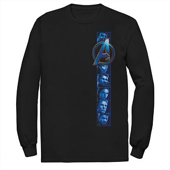 Men's Marvel Endgame Photo Strip Logo Tee