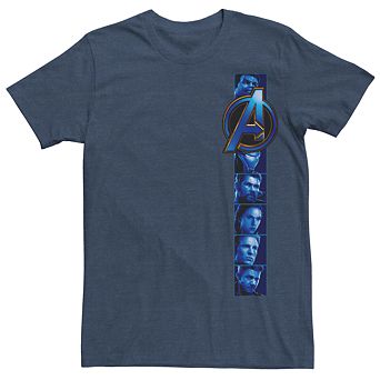 Men's Marvel Endgame Photo Strip Logo Tee