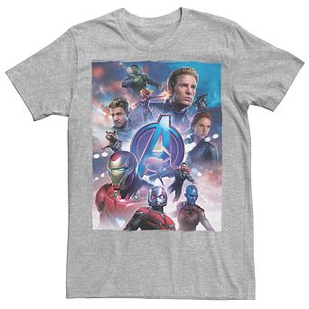 Men's Marvel Avengers Action Pose Tee