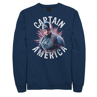 Men's Marvel Avengers Endgame Captain American Sweatshirt