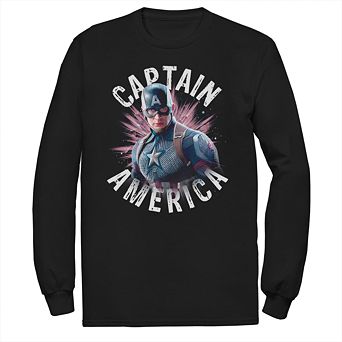 Men's Marvel Avengers Endgame Captain America Tee