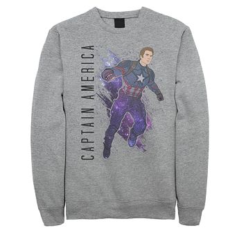 Men's Marvel Avengers Endgame Captain America Sweatshirt