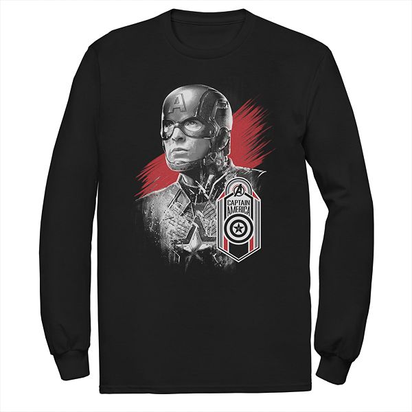 Men's Marvel Avengers Endgame Captain America Pose Tee
