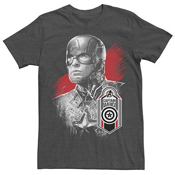 Men's Marvel Captain America Action Pose Tee