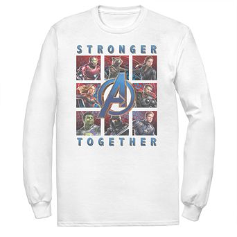 Men's Marvel Avengers Endgame Stronger Together Poster Tee