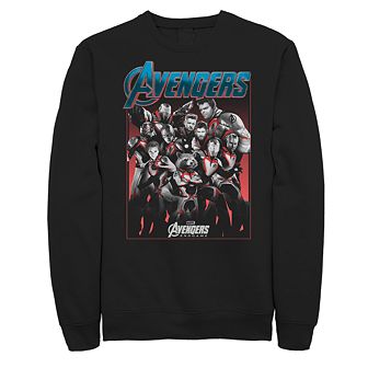 Men's Marvel Avengers Engame Group Suit Pose Sweatshirt
