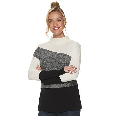 Women's Apt. 9® Mock Neck Pullover Sweater