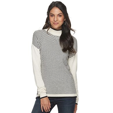 Women's Apt. 9® Mock Neck Pullover Sweater