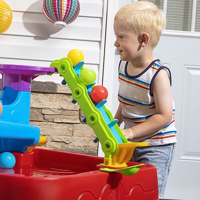 Step2 Splish Splash Table D'Eau Avec 10 Accessoires | Table De Jeu Enfant A Eau | Table D'Activité / Jouet Pour Le Jardin | Leroy Merlin