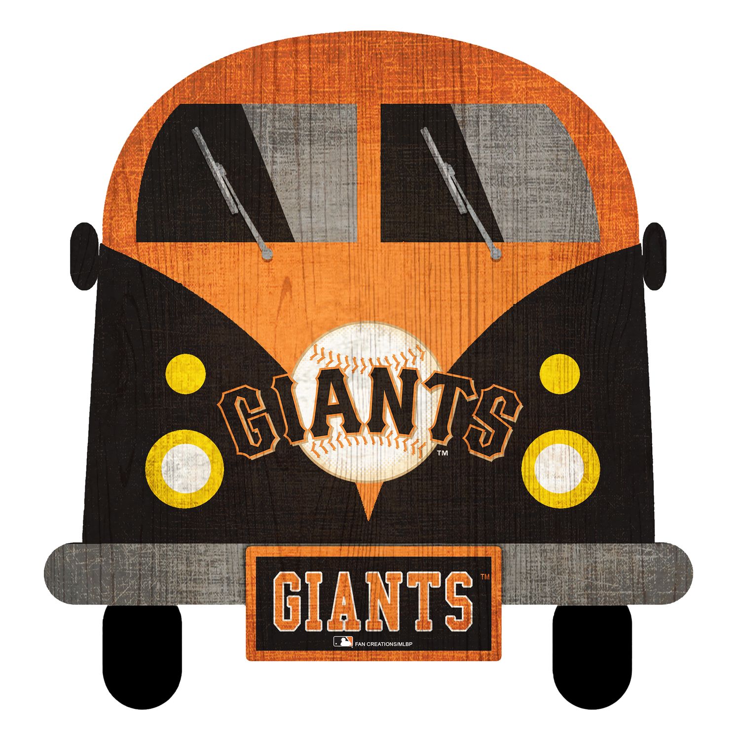 San Francisco Giants 7 x 12 Wood Pennant