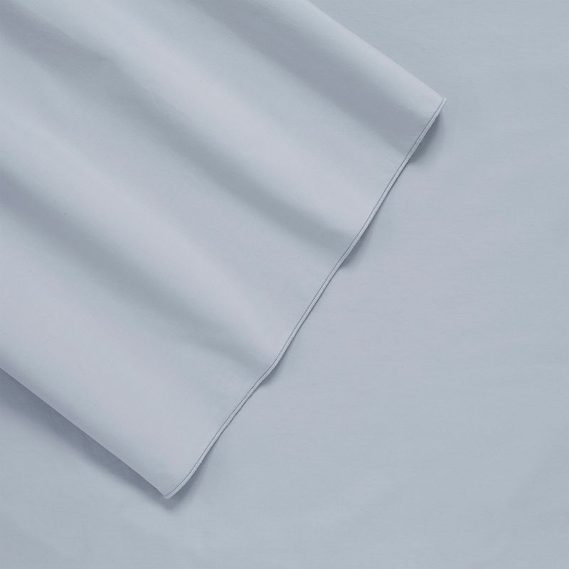 EcoPure Organic Cotton Comfort Wash Sheet Set or Pillowcases, Light Blue, T