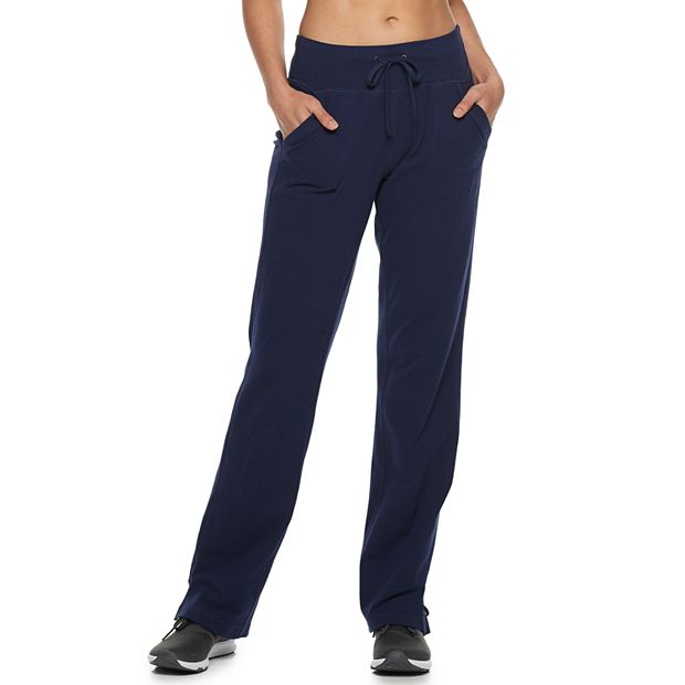 tek gear, Pants & Jumpsuits, Petite Tek Gear Essential Straightleg Pants  Navy Romanic Pxxl