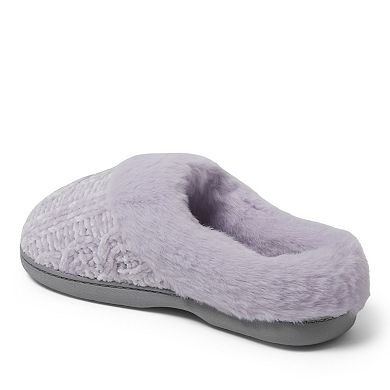 Dearfoams Claire Chenille Women's Clog Slippers