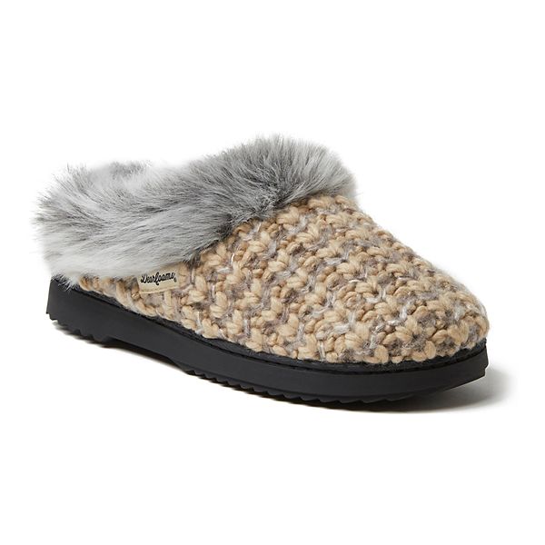 kohls dearfoam womens slippers