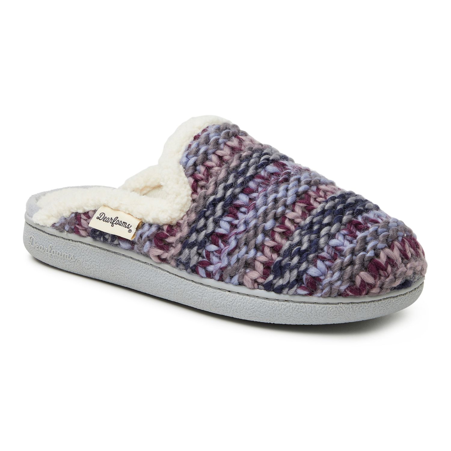 kohls womens slippers dearfoam