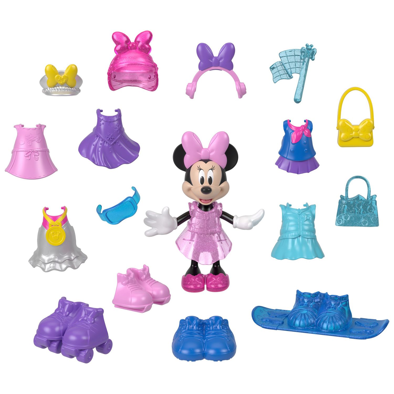 fisher price minnie mouse snap on clothes