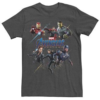 Men's Marvel Avengers Endgame Heroes Logo Tee