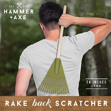 Hammer & Axe Back Scratcher Rake
