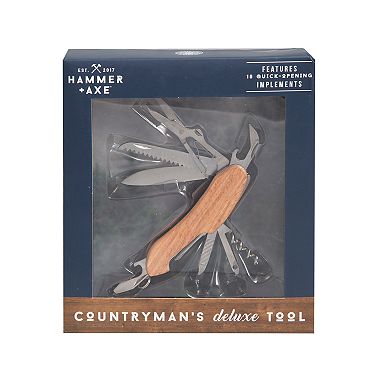 Hammer & Axe Multi-Tool Countryman Deluxe Wood