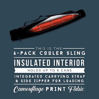 Hammer & Axe Chilling Cooler Sling for 6 Cans