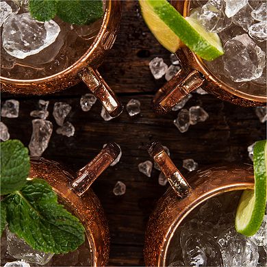 Hammer & Axe Copper Mug Shot Cups 4pk