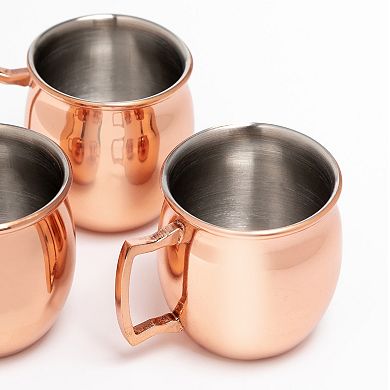 Hammer & Axe Copper Mug Shot Cups 4pk